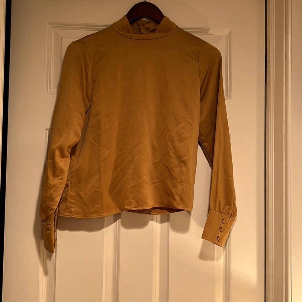 Sincerely Jules Button Up Blouse Size Small - image 1